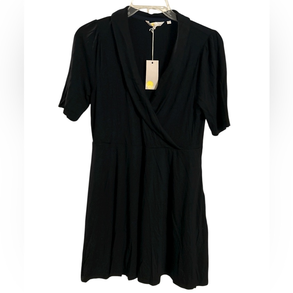Boden Black Mini Dress size 10 NWT